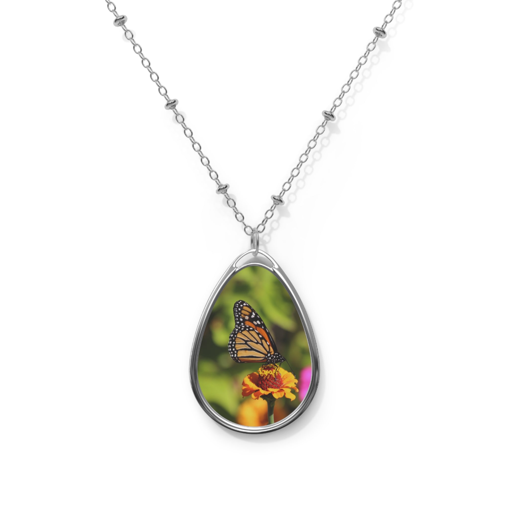 Monarch Butterfly - Necklace