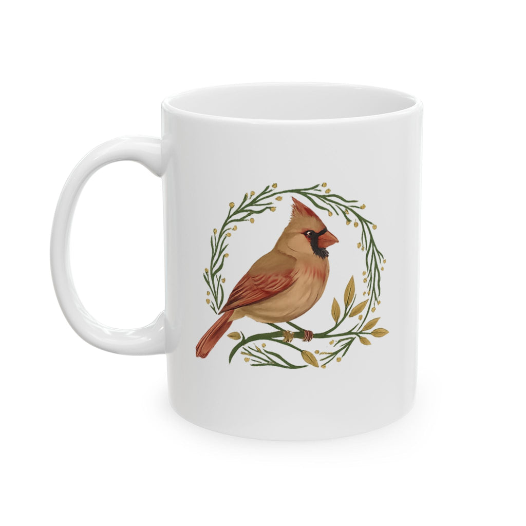Northern Cardinal Female CC - 11oz Mug