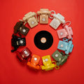 The Book Now Choose Later Rotary Phone Audio Guest Book