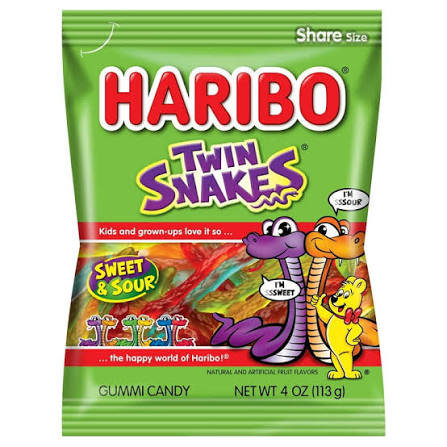 Pynk's Sweet & Sour Gummy Snakes 🐍